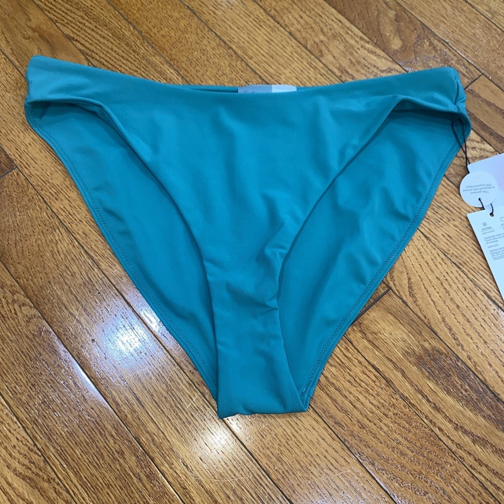 Calia By Carrie Underwood Swim Bikini Bottom Low Rise‎ Jungle Green XL